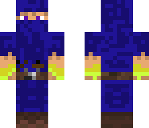blue and yellow ninja