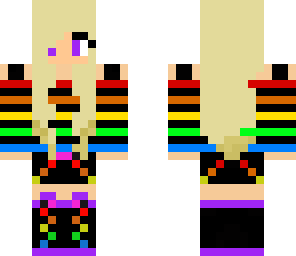 rainbow blonde