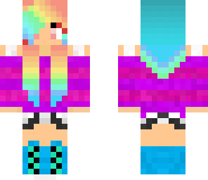 rainbow hair gift