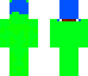 blue and green