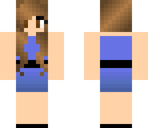 pretty blue girl