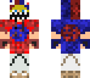 red blue