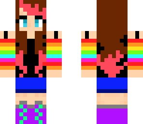 new and improved rainbow girl