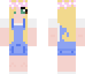 overalls girl