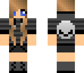 skull sweater girl