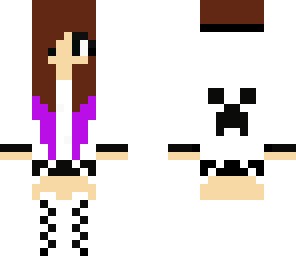 brunette creeper girl