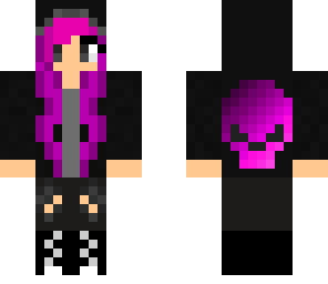 pink emo girl