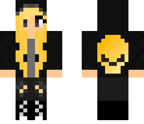 fixed blonde emo girl