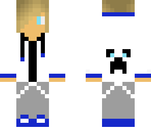 blonde panda teen boy