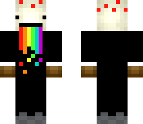 rainbow cake suit