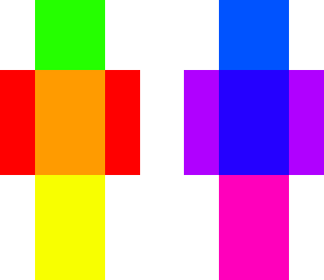 colorful man