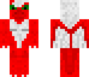 red and white dragon
