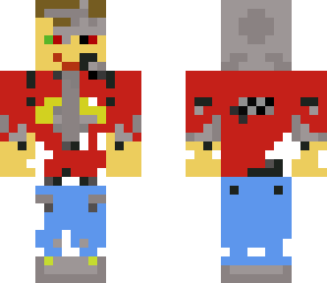 battle worn robot