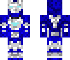 blue iron man