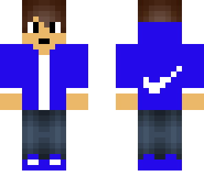 dark blue nike guy