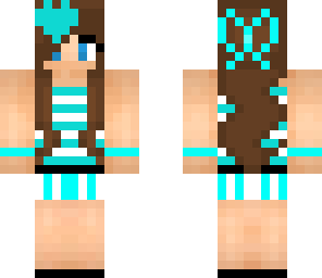 blue girl