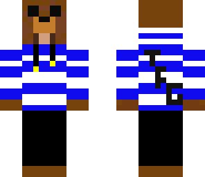 tgf skin with white and blue