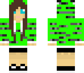 green tiger girl
