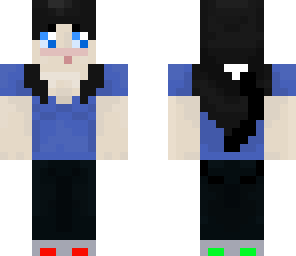 nachokitten black hair