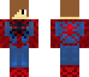 a guy in spiderman suit