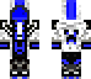 slime in creeper hoodie blue