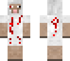 stabbed sheep