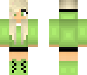 green girl