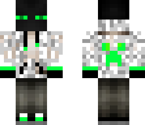 green enderman creeper