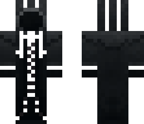 black and white