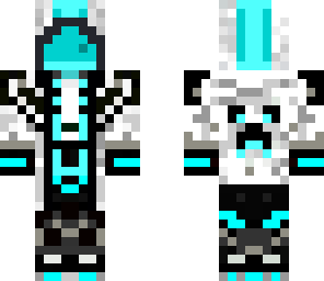 blue slime with hoodie