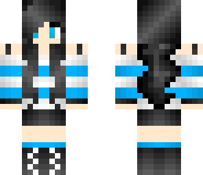 cute girl blue