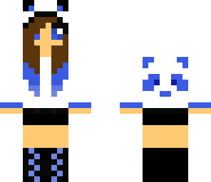 blue panda