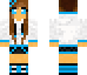 blue girl