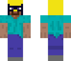 steve with a wolverine mask