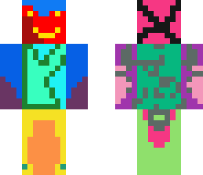 multi color man