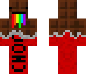 chocolate bar puking rainbows