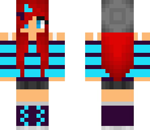 red haired beried girl