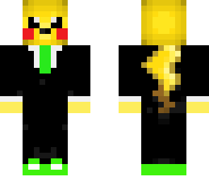 suit pikachu