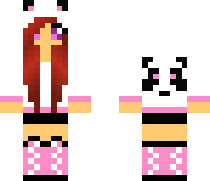 red-head panda