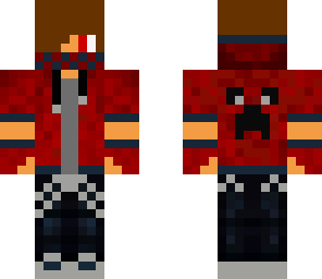 red cool teenager