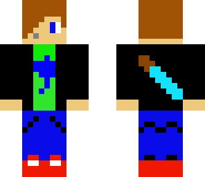 my dream skin with a diamond sword