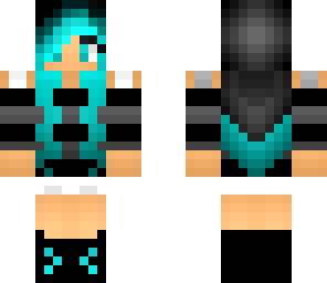 blue girl