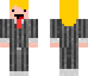 derpy girl in suit