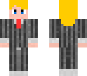 girl in suit