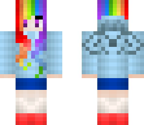 rainbow girl
