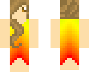 girl flames