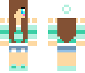 slightly edited cute girl