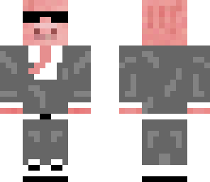 pig in a suit