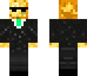 potato in suit