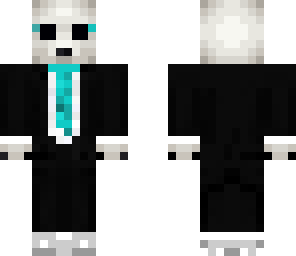 polar bear in a suit
